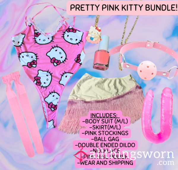 Pretty Pink Kitty SISSY Bundle🩷🔥💦