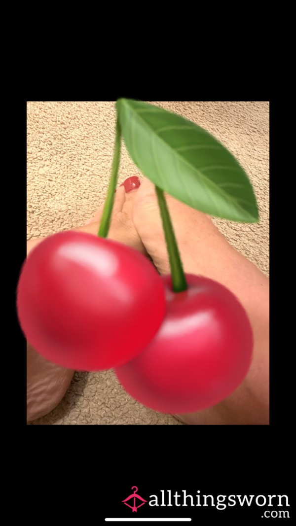 Pretty Red Pedi🍒❤️