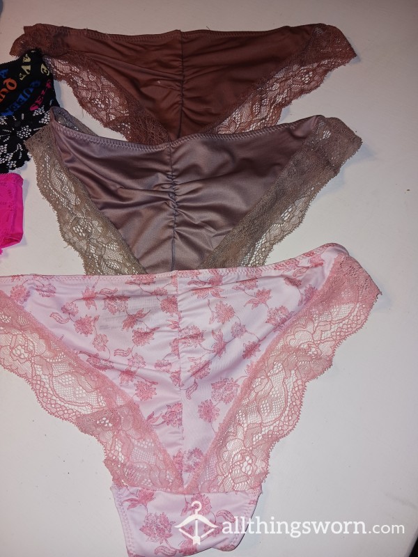 Pretty Silkie (M) Bikini Panties Your Choice