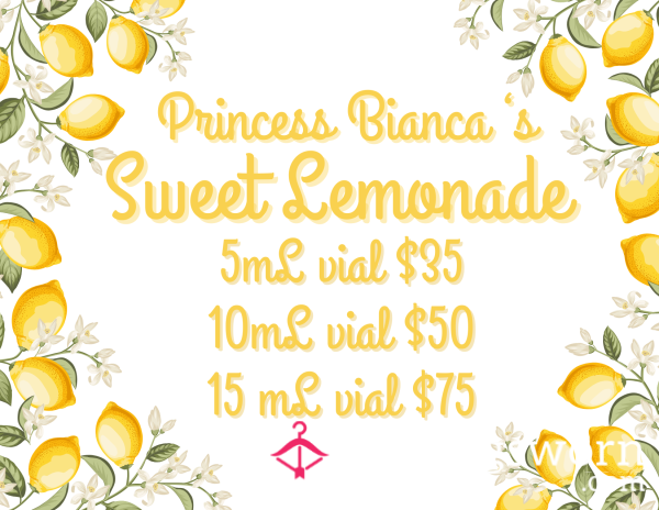 Princess Bianca's Sweet Lemonade