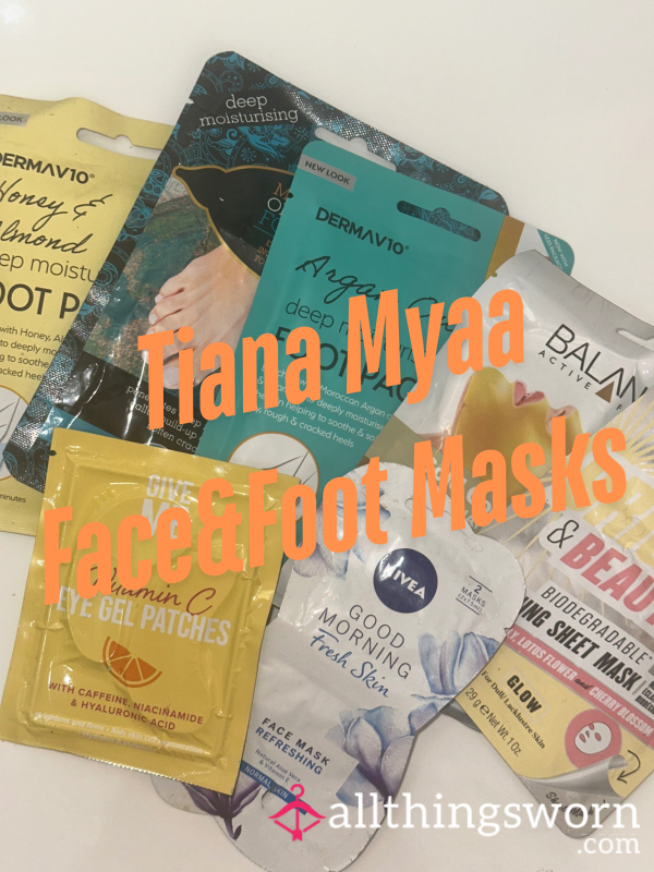 PRINCESS’ FACE & FOOT MASKS