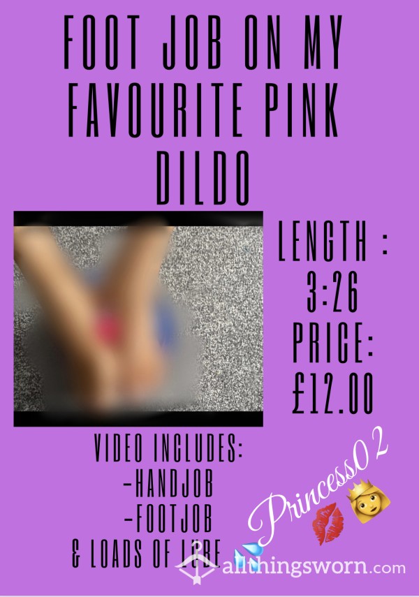 *REDUCED*Princess First Ever Foot Job Video 🦶👸💦