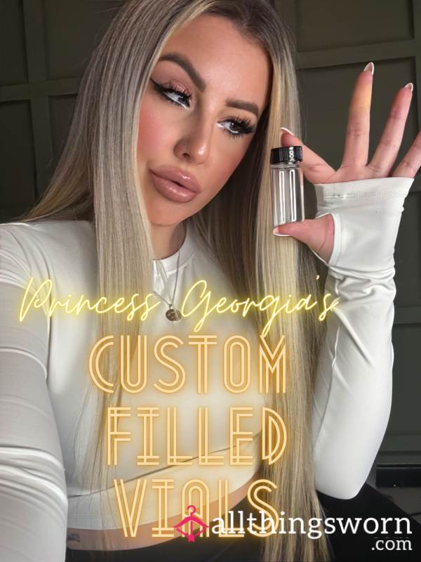 Princess Georgia’s Custom Filled Vials | 20ml