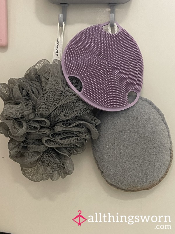 Princess Trash - Used Loofah, Exfoliating Sponge, And Silicone Scrubber