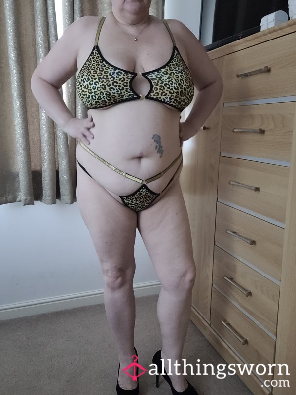 Print Bra And Knickers