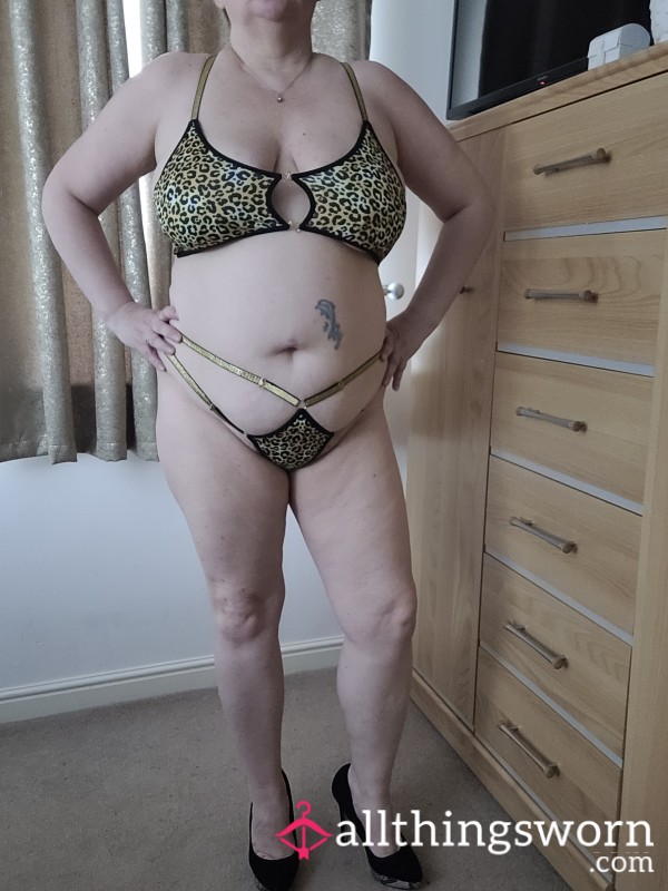 Print Bra And Knickers