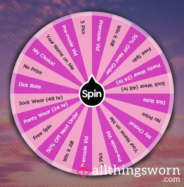 PRIZE WHEEL 🎉