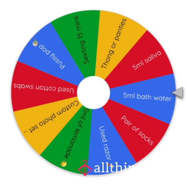 £10 Spin The Wheel