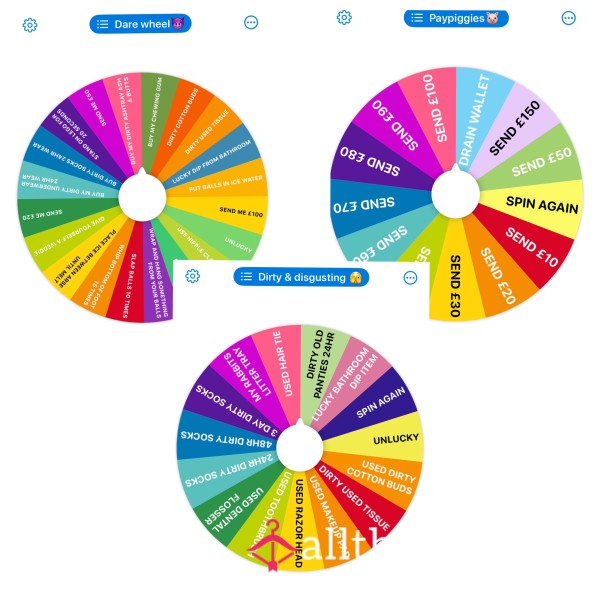 £10 Wheel Spin Game - Pick A Wheel & Play Away🫣