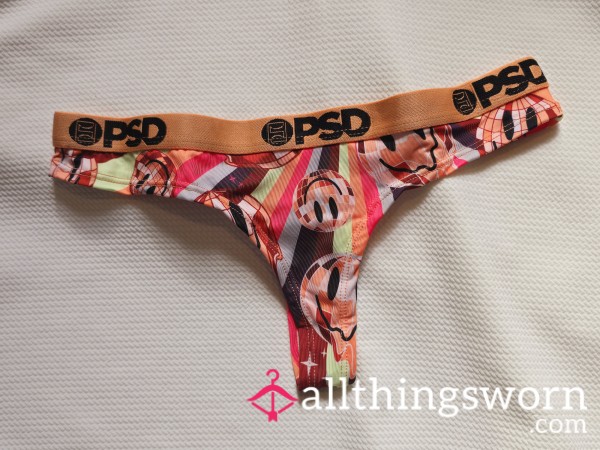 PSD Disco Smiley Face Thong