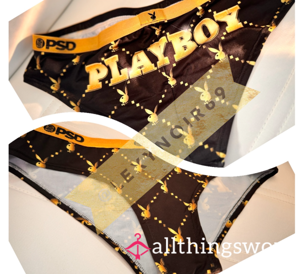 PSD Playboy Bunny Monogram Luxe Cheeky