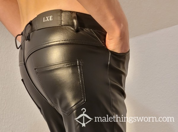 PU Leather Pants 31/32