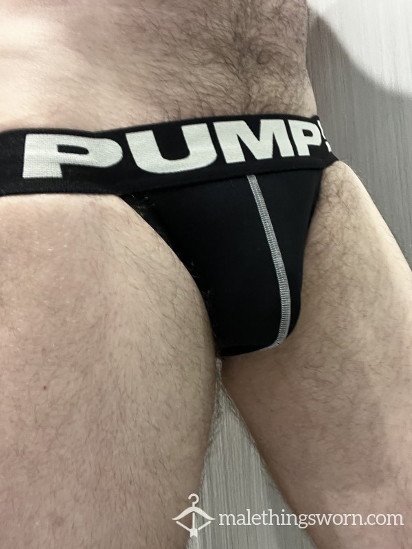 Pump Black Jockstrap (M)