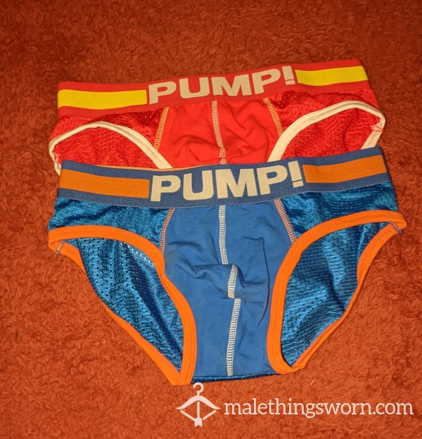 Huge Price Reduction....Pump Mesh Briefs X 2