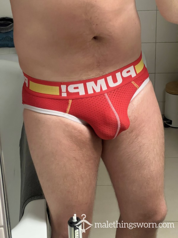 PUMP! Red Briefs