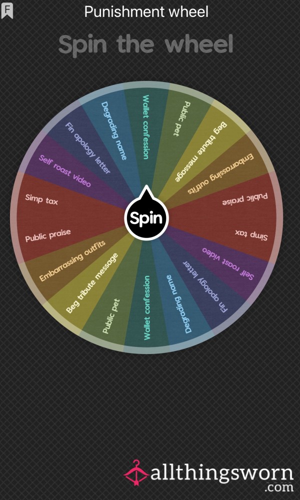 Punishment Wheel