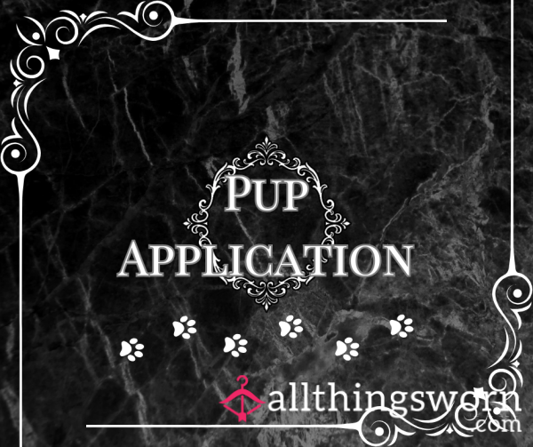 Pup Application 🐶