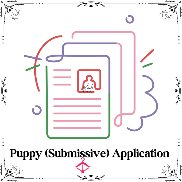 Puppy (Submissive) Application