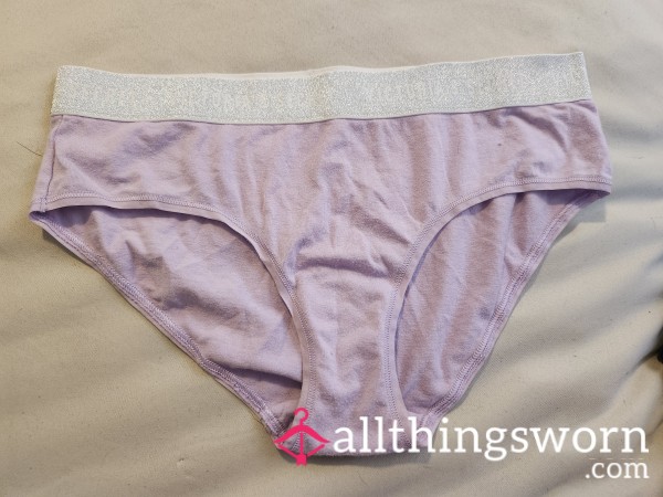 Purple And Grey Sparkling Panties 24 Hour Wear Victoria Secret