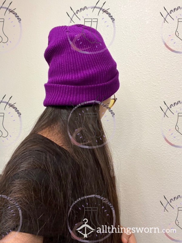 Purple Beanie