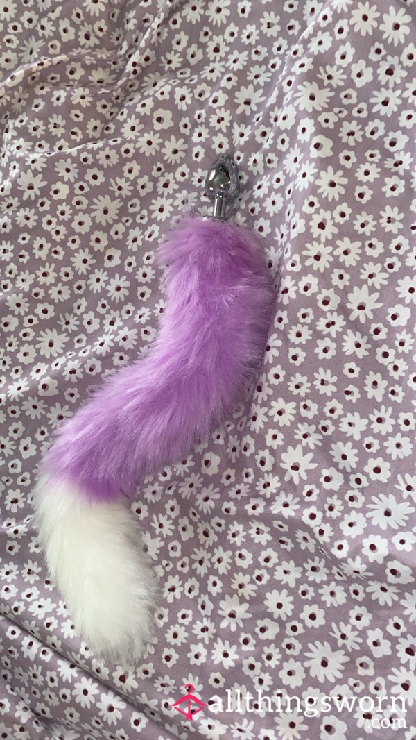 🌸Reduced🌸 Purple Cat Tail Bu*tplug