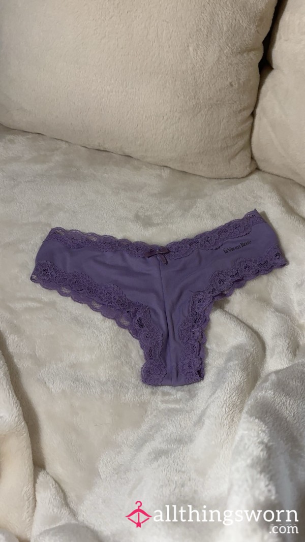 Purple Cheeky Panties