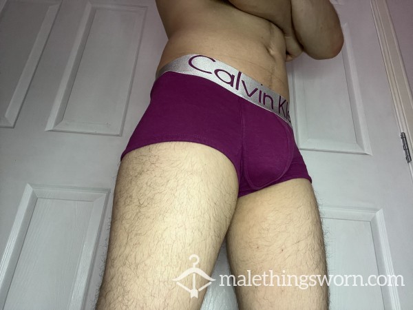 Purple CK Boxers