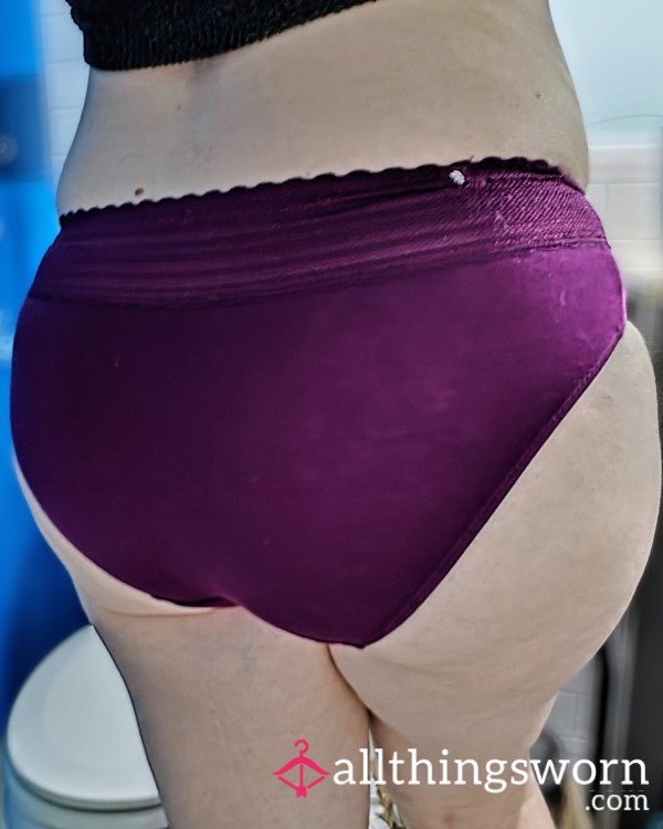 Purple Cotton Panties