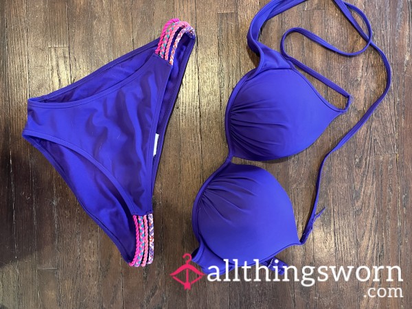 Purple Cupped Bikini