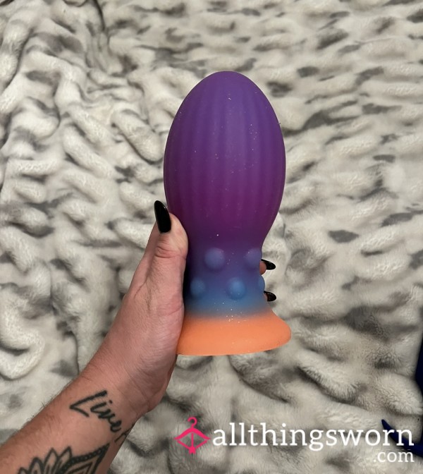 Purple Egg Bu*t Plug