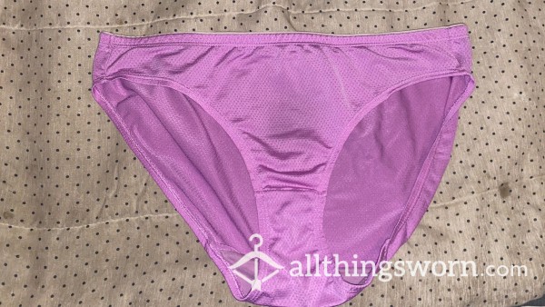 Purple Fruit Of Loom Polyester Panties