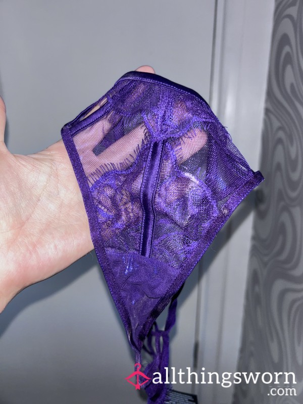 Purple Gstring Thong