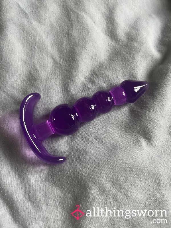 Purple Jelly Bu*t Plug