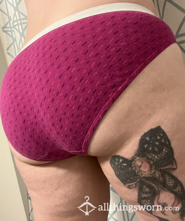 Purple Jockey Hanes Panties