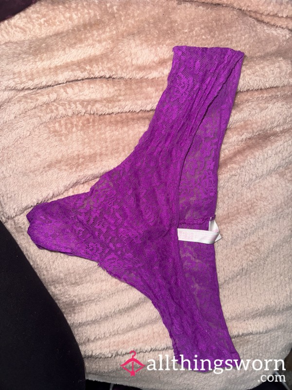 Purple Lace Panties