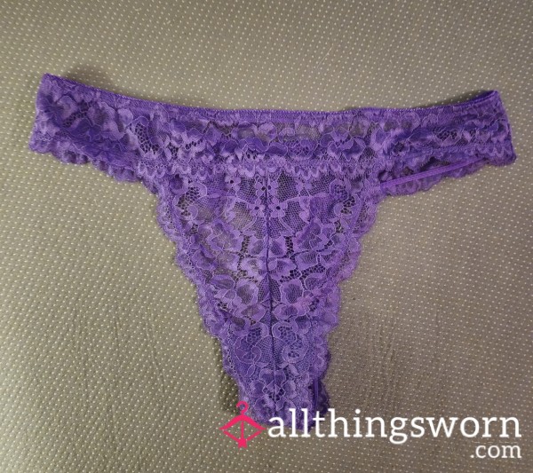 💜 Purple Lace Panties 💜