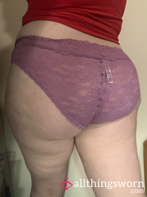 Purple Lace Panties