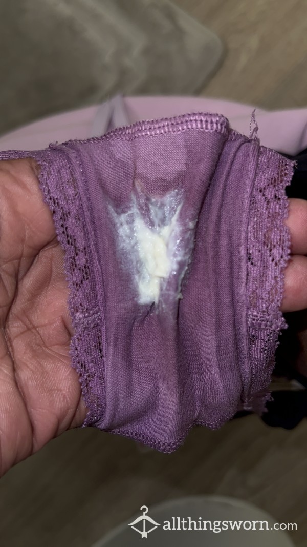 Purple Lace Panty