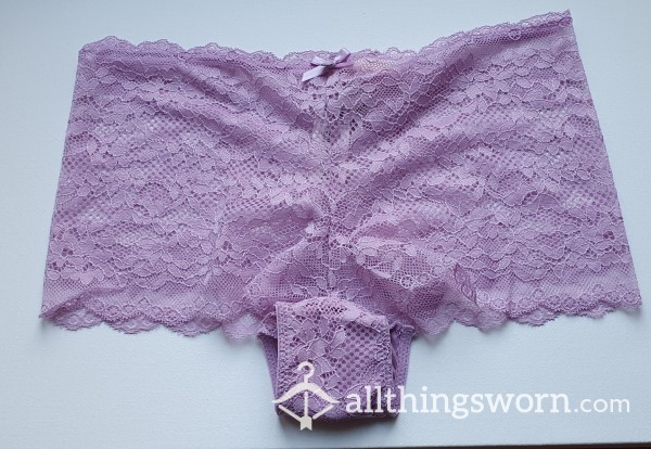 Purple Lace Shorts 💜