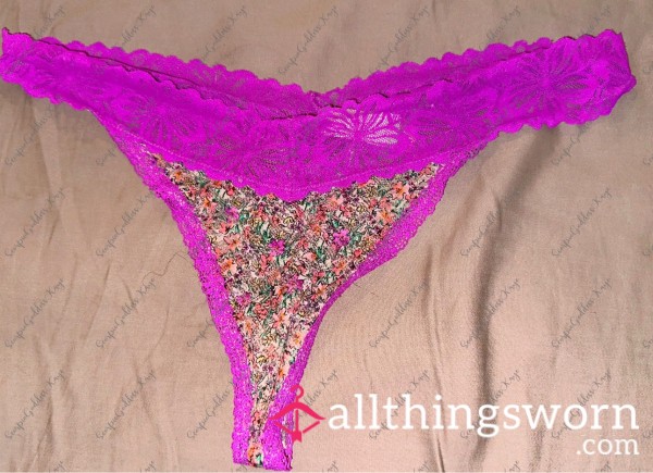 Purple Lacy Panties