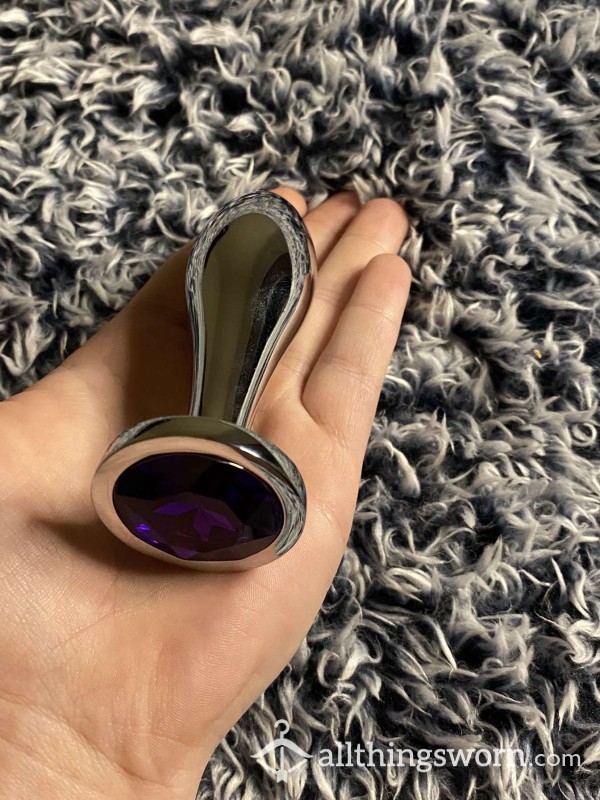 Purple Medium Diamond A**l Plug 🦋 US Shipping Included