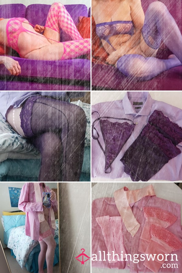 💜Purple💜&🩷 Pink🩷 Custom Photo Sets