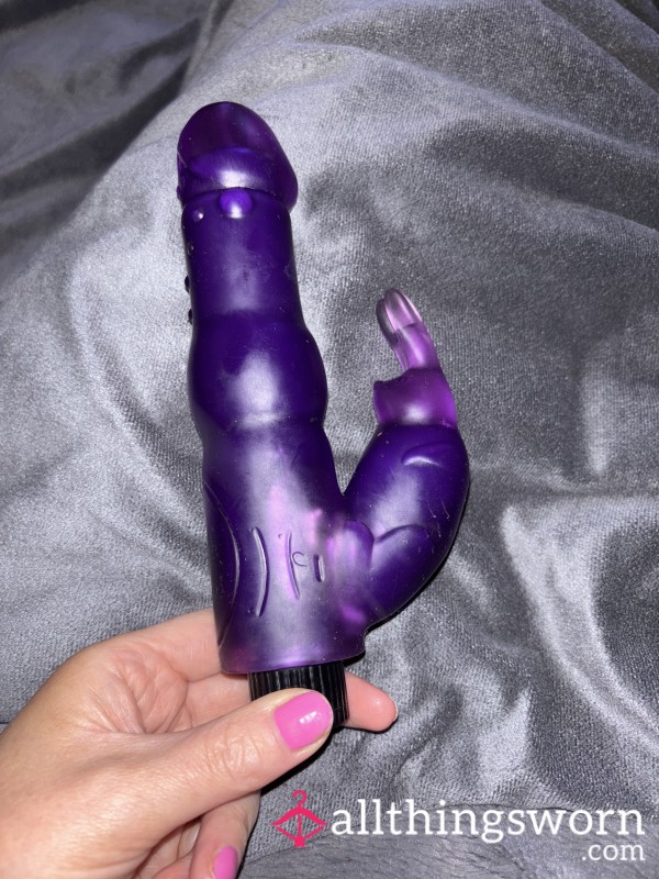 Purple Rabbit Very Well Used