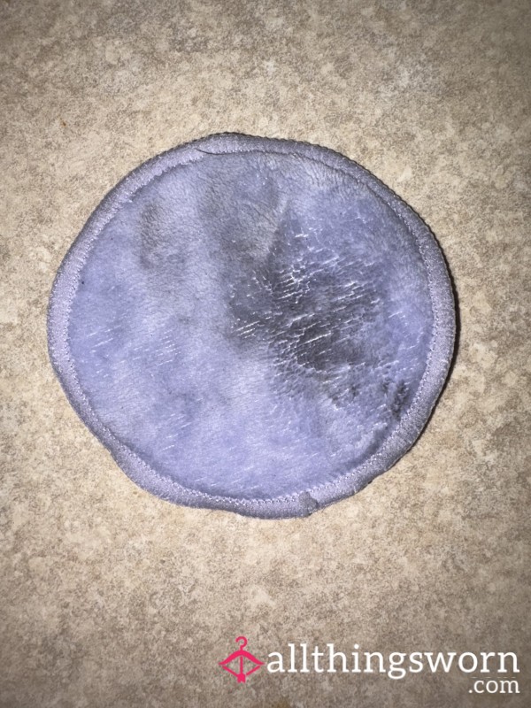 Purple Reusable Make Up Pad