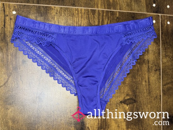 Purple Satin Panties