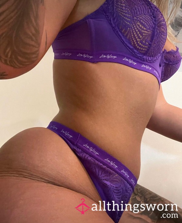 Purple Set Worn By Leah😈💜