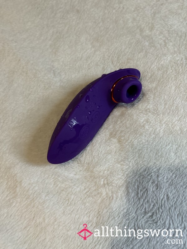 Purple Used Clit Sucking S** Toy