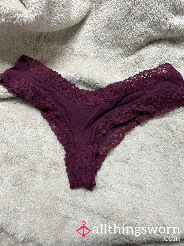 Soft Purple Thong 😮‍💨