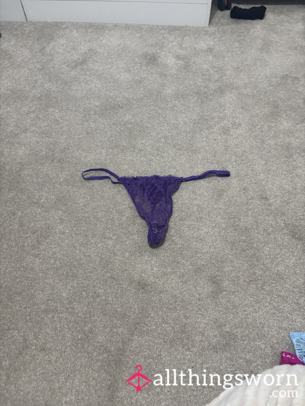 Purple Thong