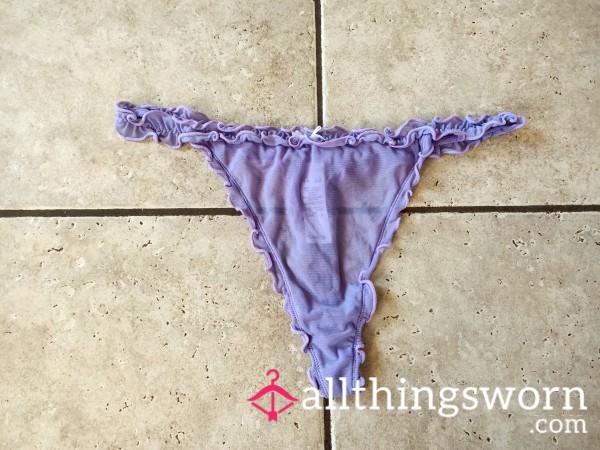 Purple Thong